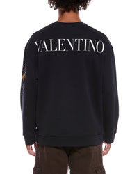 Valentino Jersey Felpa Crewneck Sweatshirt