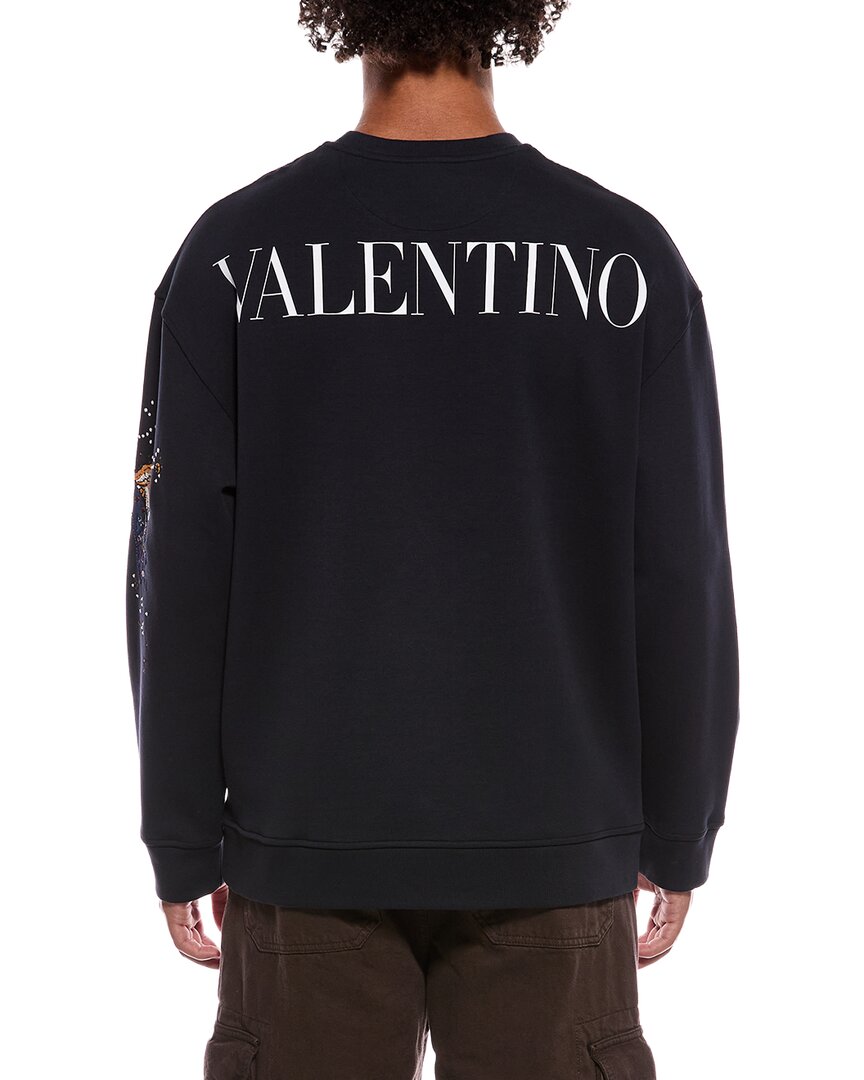 Valentino Jersey Felpa Crewneck Sweatshirt