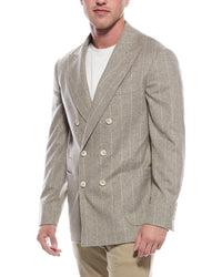 Brunello Cucinelli Wool & Cashmere-Blend Blazer