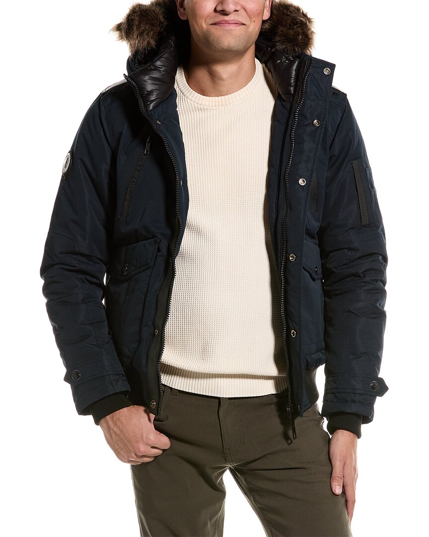 Point Zero Mpro Bomber Jacket Blue
