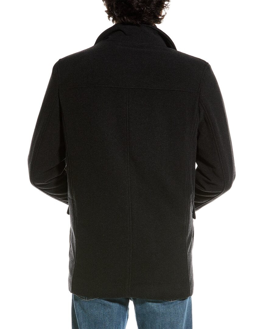 Cole Haan Signature Wool-Blend Car Coat