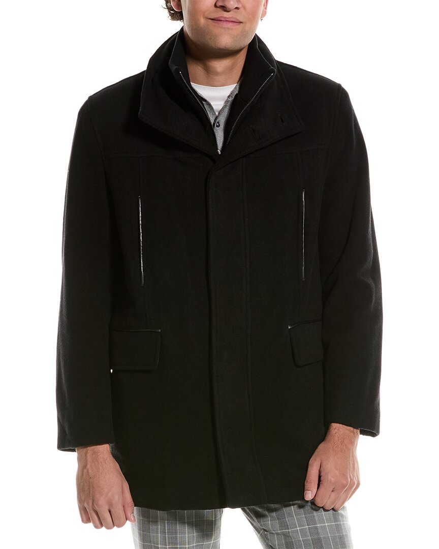 Cole Haan Signature Wool-Blend Carcoat