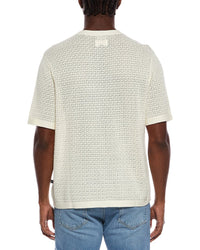 Civil Society Civil Society Shafa Boxy Crop Chunky Link Mesh Sweater
