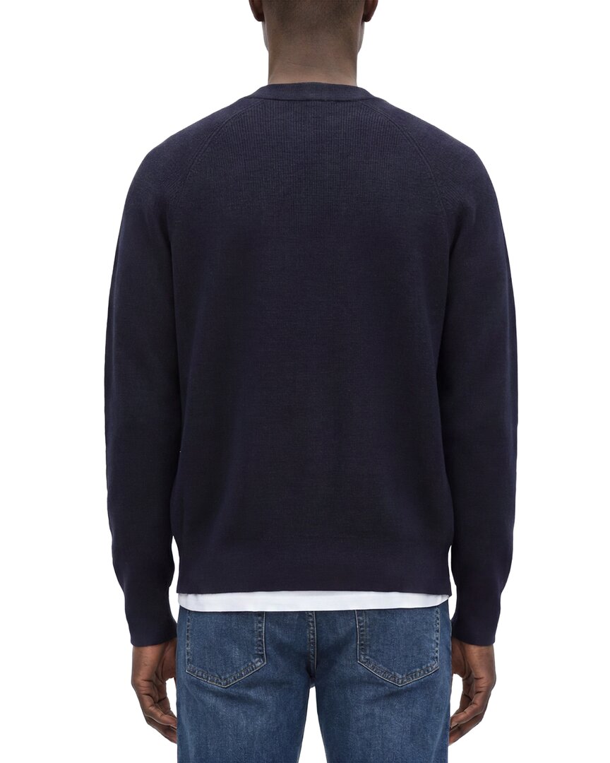 TODD SNYDER Todd Snyder Merino Wool Crewneck Cardigan