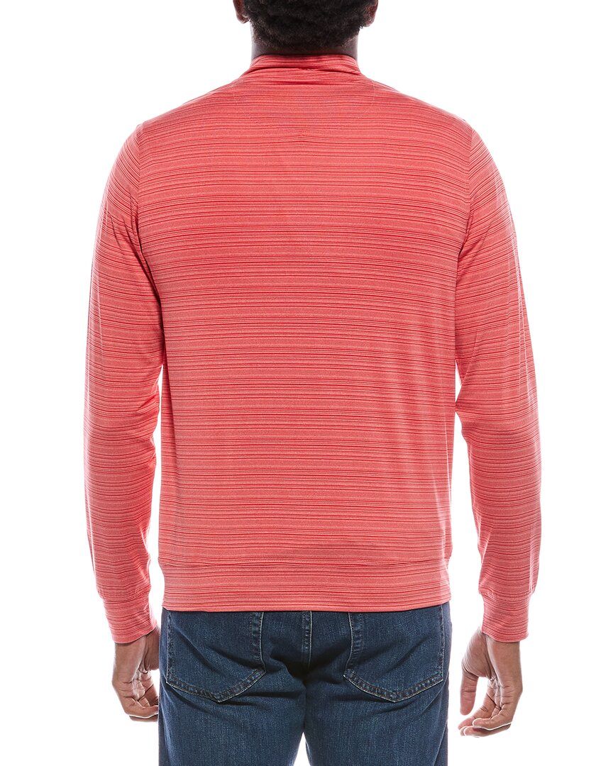 Tailorbyrd Yarn Dye Stripe Performance Quarter Zip