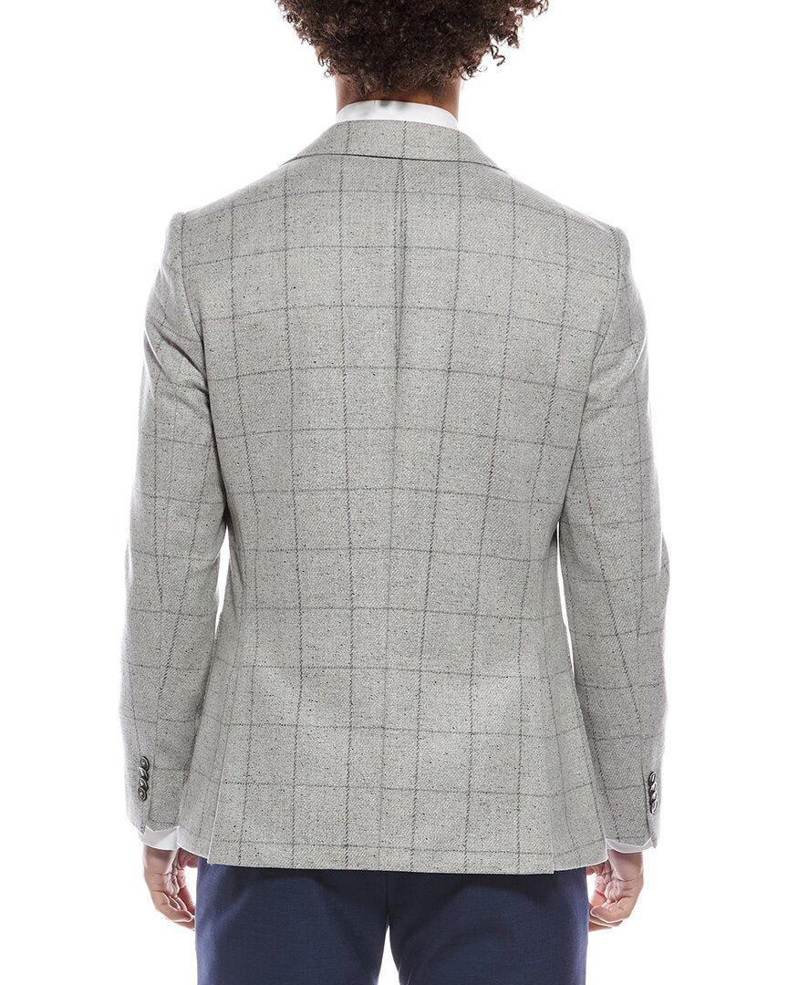 Hugo Boss Hutson Wool & Silk-Blend Blazer