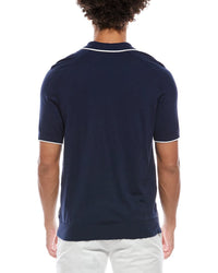 Brooks Brothers Vintage Silk-Blend Polo Cardigan