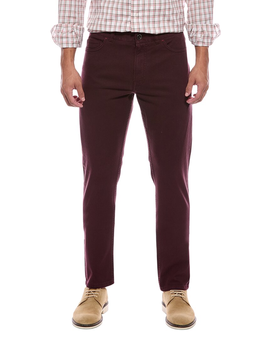 Isaia Isaia Slim Straight 5-Pocket Pant