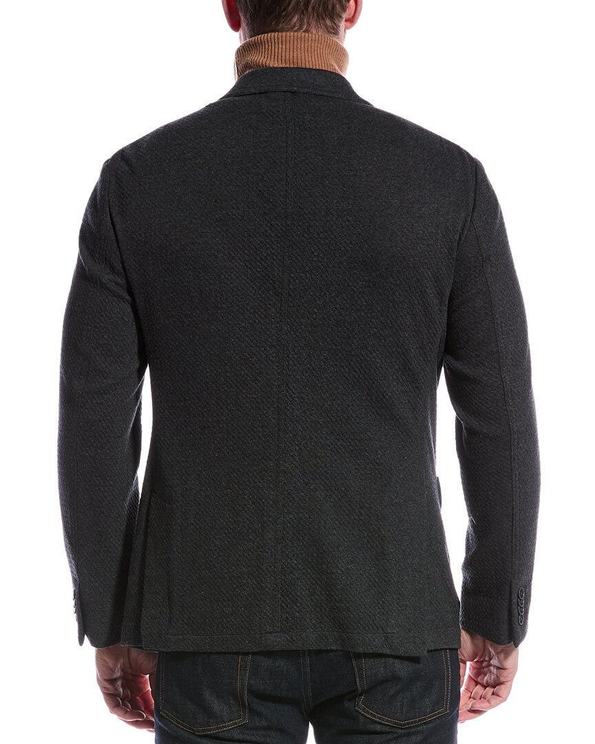 Report Collection Popcorn Textured Jacket