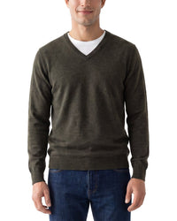 Forte Cashmere 100% Cashmere V-Neck 100% Cashmere Sweater