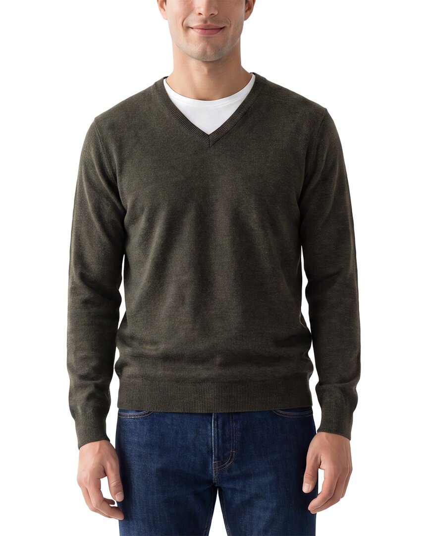Forte Cashmere 100% Cashmere V-Neck 100% Cashmere Sweater