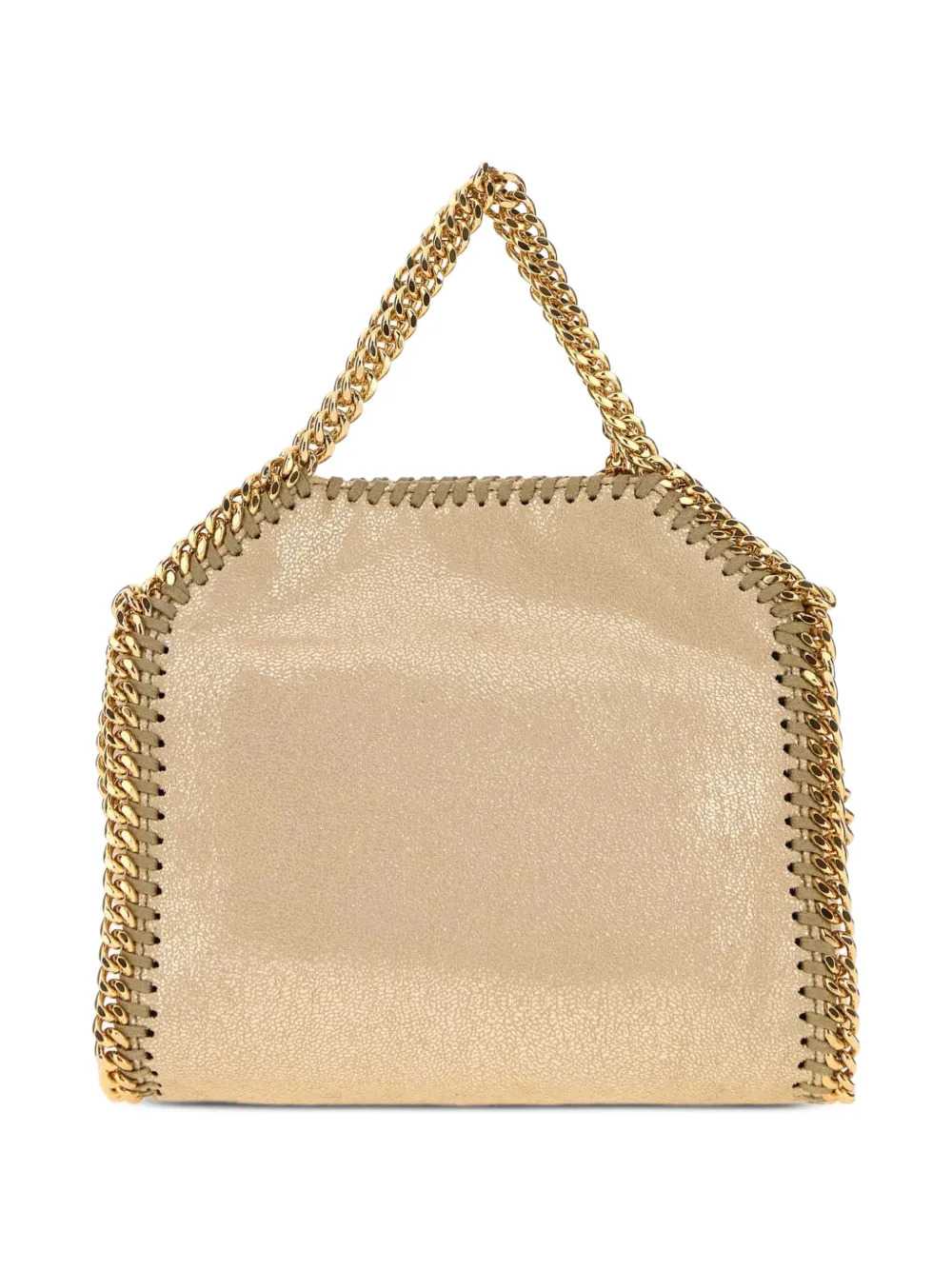 Stella Mccartney Women Falabella Micro Tote Bag With Chain