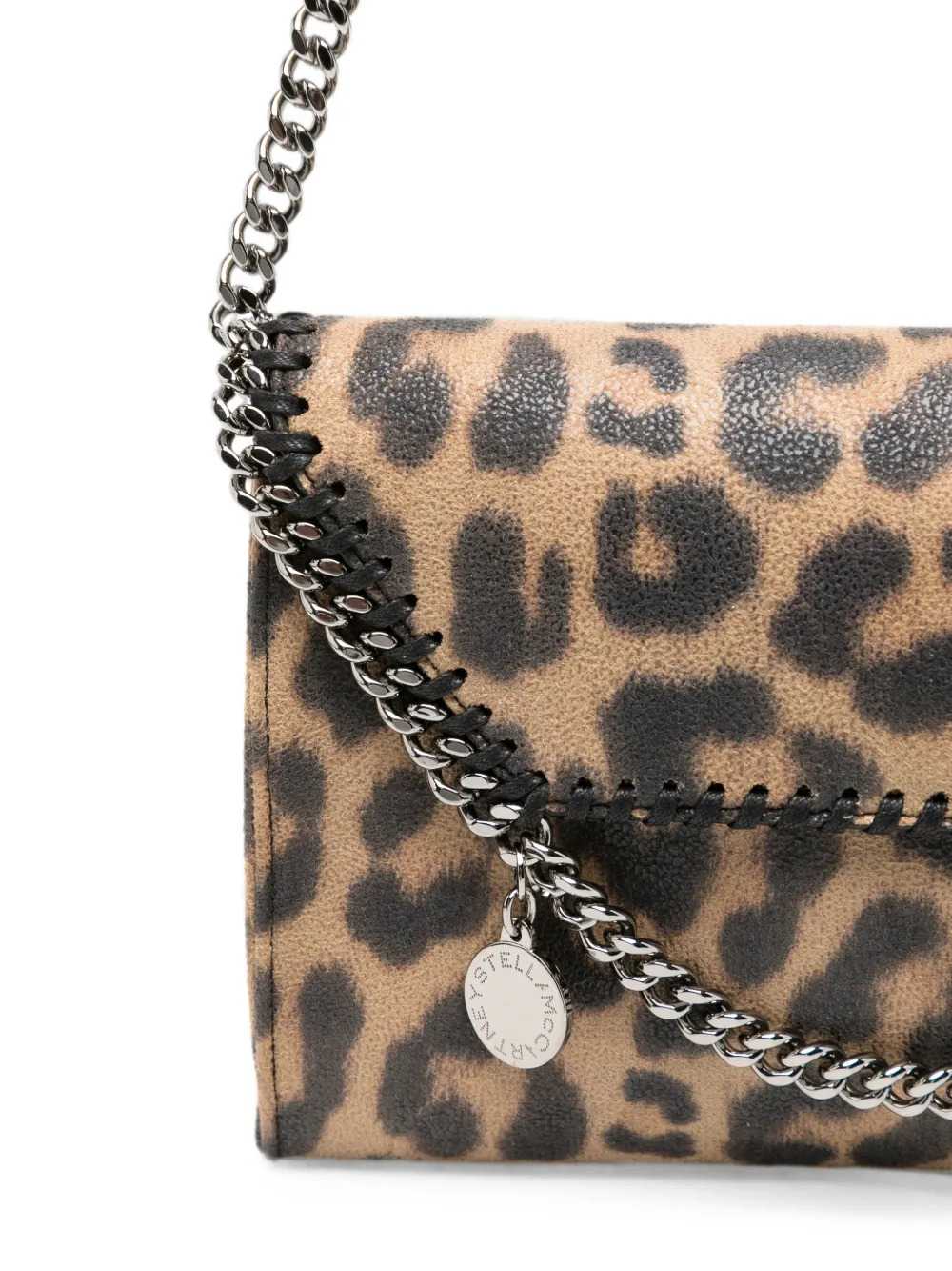 Stella Mccartney Women Leopard-Print Falabella Shoulder Bag