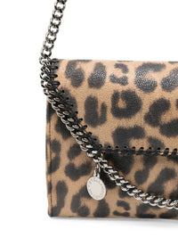 Stella Mccartney Women Leopard-Print Falabella Shoulder Bag