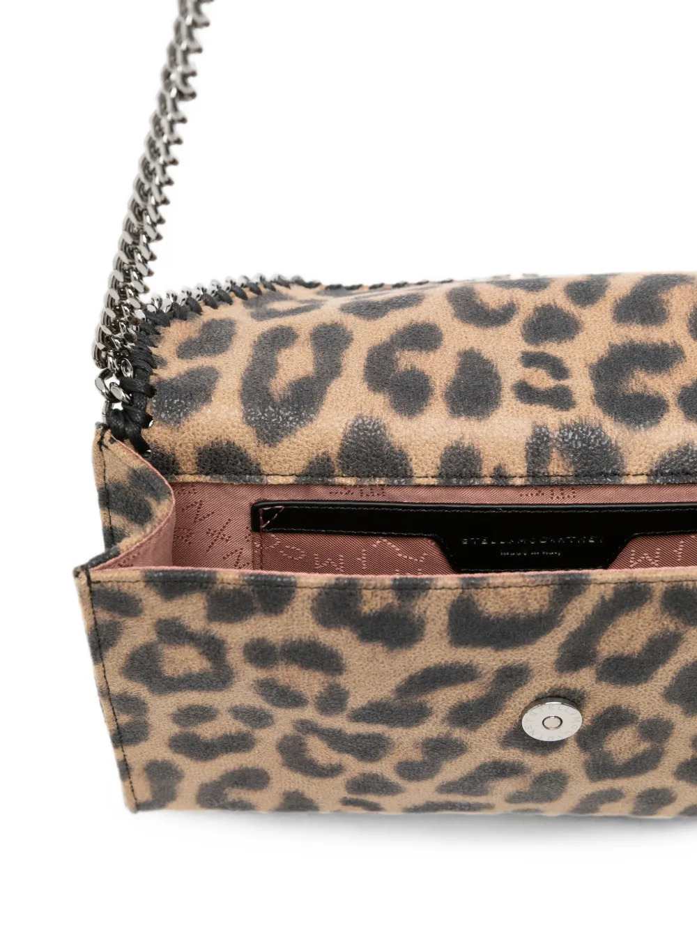 Stella Mccartney Women Leopard-Print Falabella Shoulder Bag
