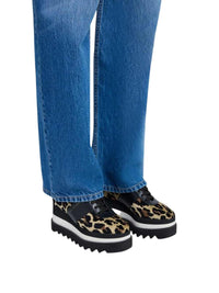 STELLA MCCARTNEY Stella Mccartney Women Elyse Alter Mat Wedge In Shaggy Deer