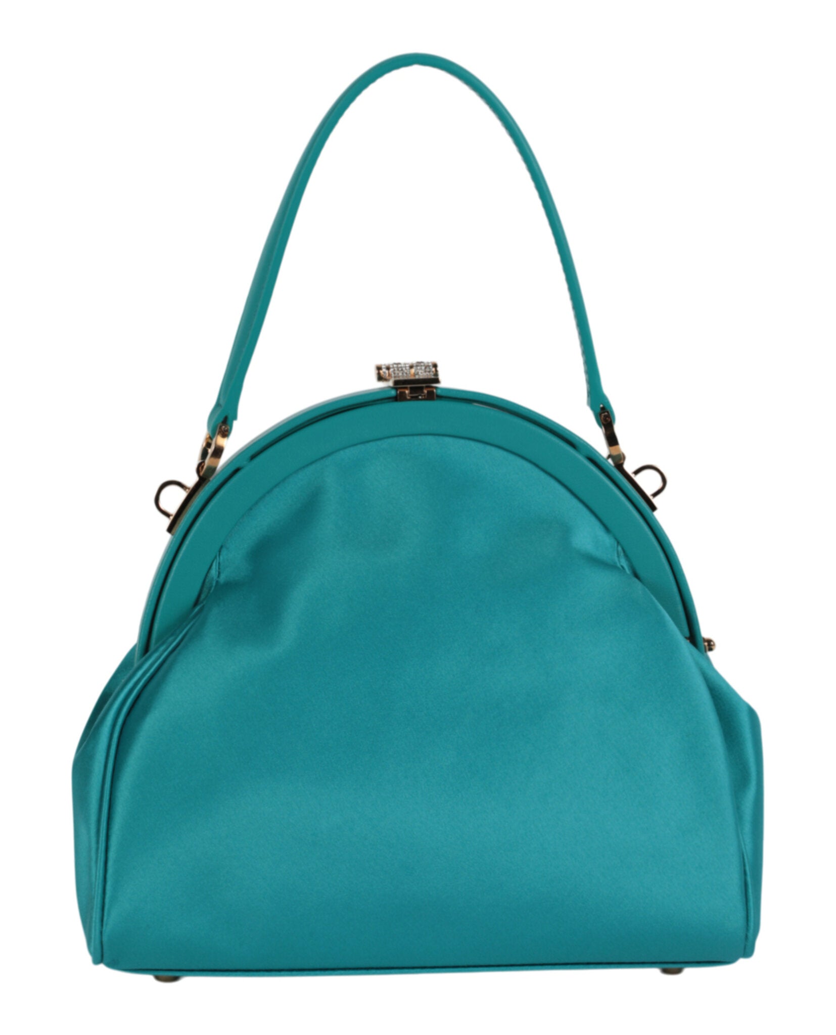 Versace Womens Crystal Medusa '95 Satin Handbag