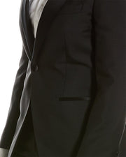 Boss Hugo Boss Wool, Mohair & Silk-Blend Suit With Flat Front Pant