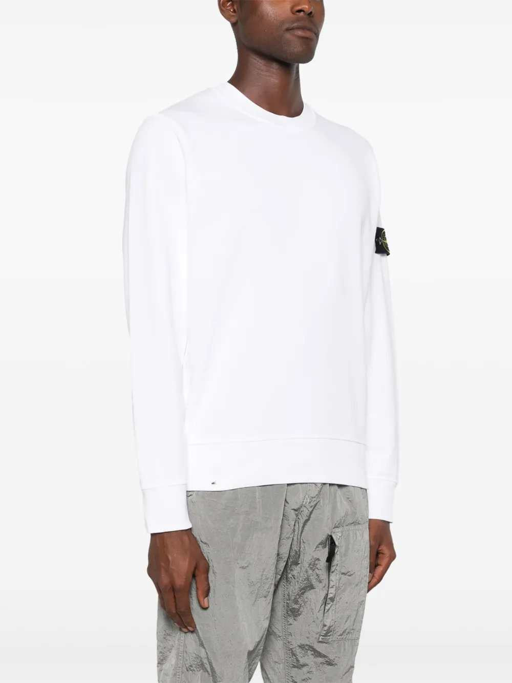 STONE ISLAND Stone Island Men Logo-Patch Sweatshirt