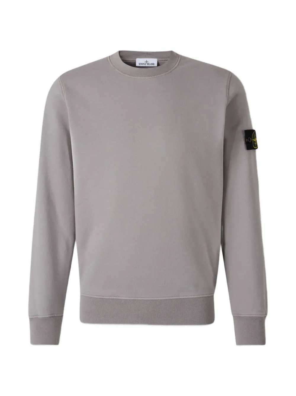 Stone Island Men Compass Logo Crew-Neck Sweatshirt