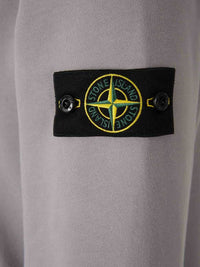Stone Island Men Compass Logo Crew-Neck Sweatshirt