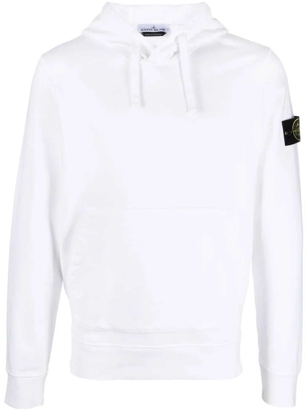 Stone Island Men Cotton Fleece Hoodie