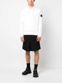 Stone Island Men Cotton Fleece Hoodie