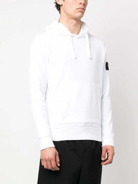 Stone Island Men Cotton Fleece Hoodie
