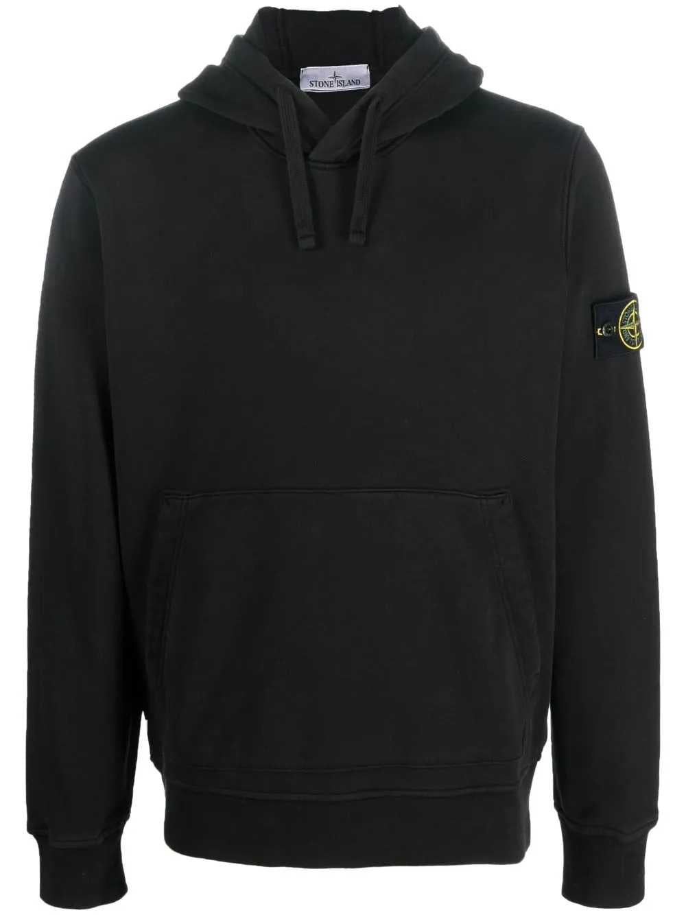 Stone Island Men Logo-Patch Hoodie