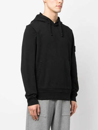 Stone Island Men Logo-Patch Hoodie