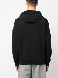 Stone Island Men Logo-Patch Hoodie