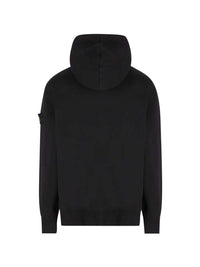 STONE ISLAND Stone Island Men Zip-Up Hoodie With Logo Appliqué