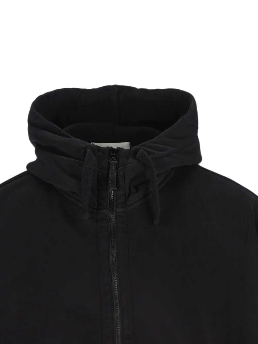 STONE ISLAND Stone Island Men Zip-Up Hoodie With Logo Appliqué