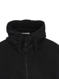 STONE ISLAND Stone Island Men Zip-Up Hoodie With Logo Appliqué