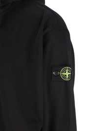 STONE ISLAND Stone Island Men Zip-Up Hoodie With Logo Appliqué