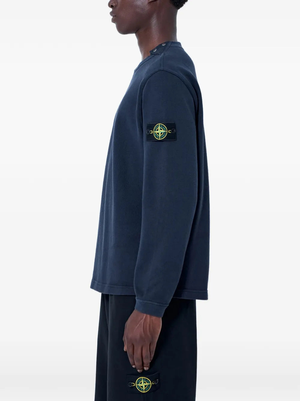 STONE ISLAND Stone Island Men Logo-Patch Sweatshirt