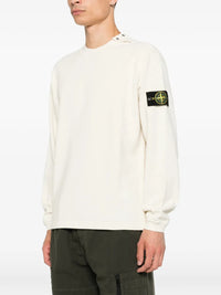 STONE ISLAND Stone Island Men Button-Detail Sweater With Logo Patch On The Shoulder