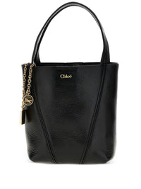 CHLOE Chloe Women Small Chloé Spin Tote Bag In Grained Leather