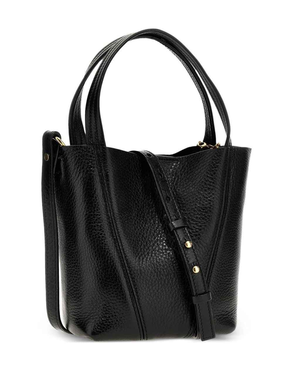 CHLOE Chloe Women Small Chloé Spin Tote Bag In Grained Leather