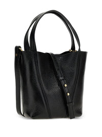 CHLOE Chloe Women Small Chloé Spin Tote Bag In Grained Leather