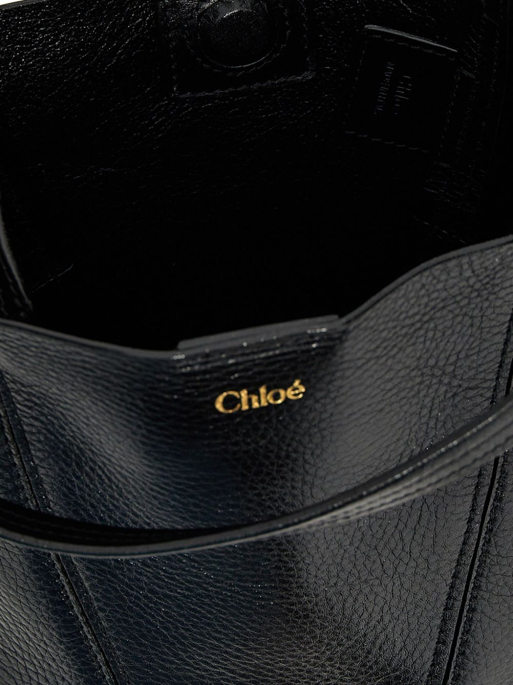 CHLOE Chloe Women Small Chloé Spin Tote Bag In Grained Leather