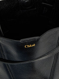 CHLOE Chloe Women Small Chloé Spin Tote Bag In Grained Leather