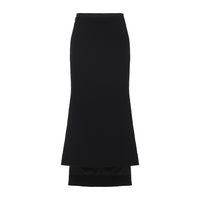 Lanvin Asymmetric Straight-Fit Skirt Women