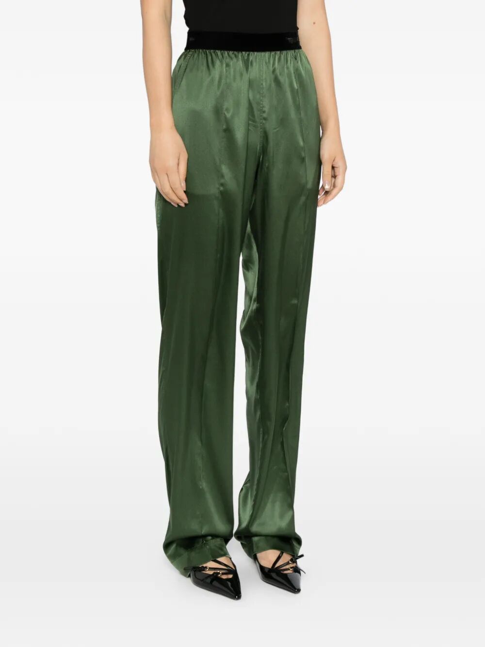 TOM FORD Tom Ford Women Stretch Silk Satin Pj Pants