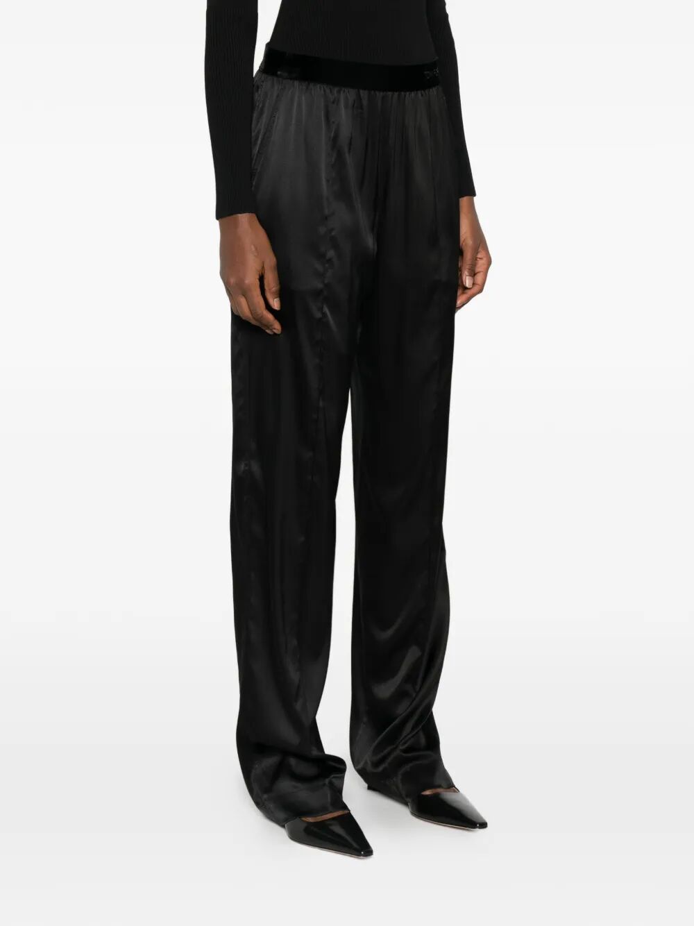 TOM FORD Tom Ford Women Stretch Silk Satin Pj Pants