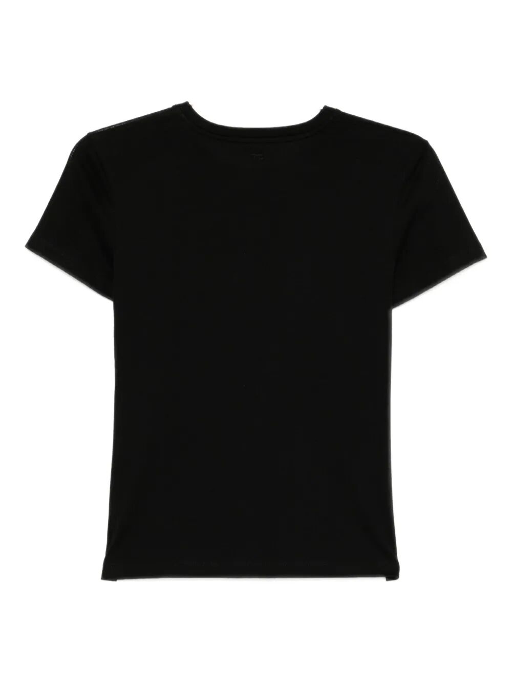TOM FORD Cotton T-Shirt With Tf Logo Embroidery Women