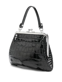 VIVIENNE WESTWOOD Vivienne Westwood Women Crocodile-Effect Granny Frame Purse With Chain