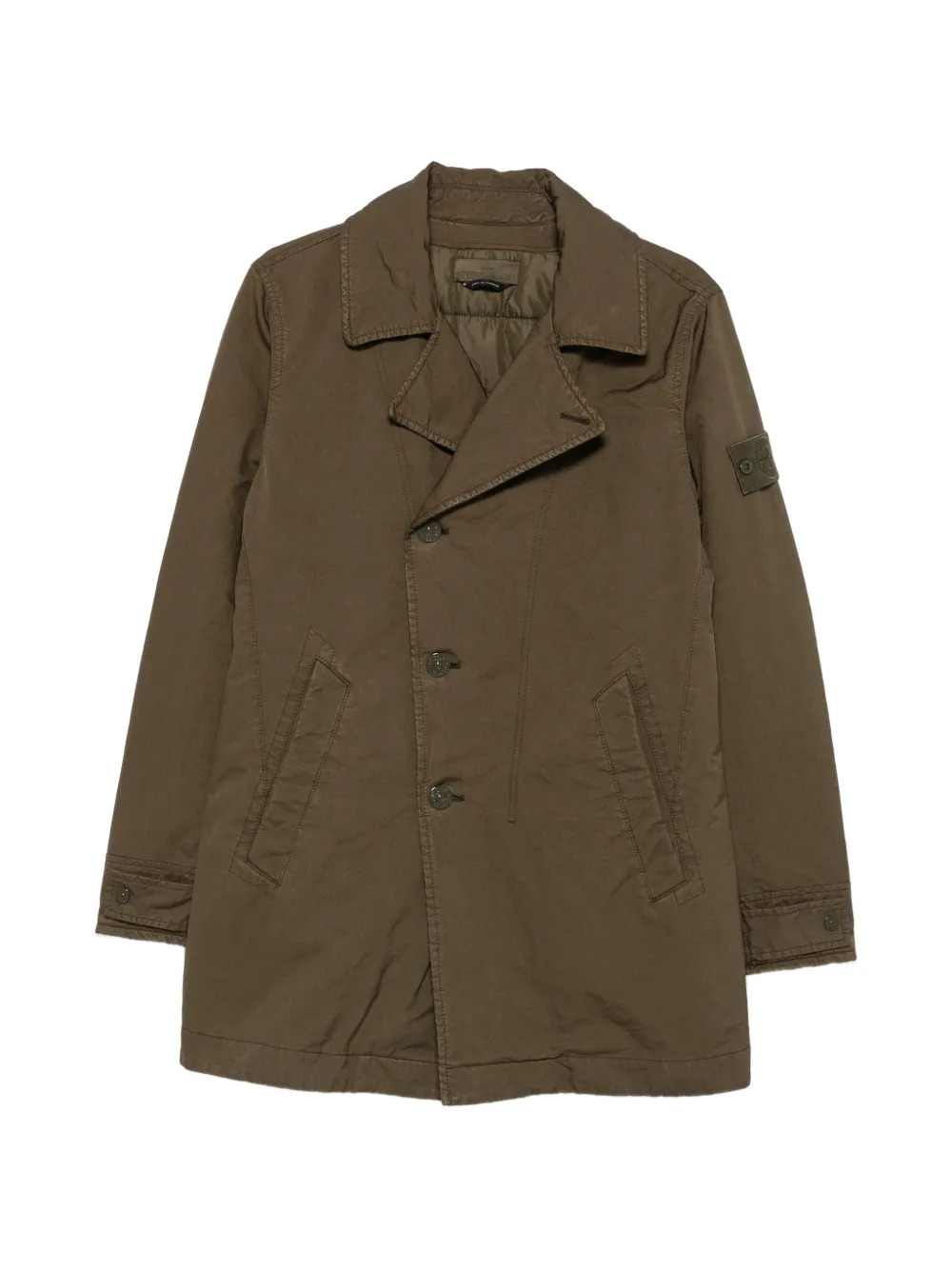 STONE ISLAND Stone Island Men Ghost Coat With Logo Appliqué