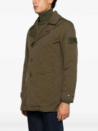 STONE ISLAND Stone Island Men Ghost Coat With Logo Appliqué