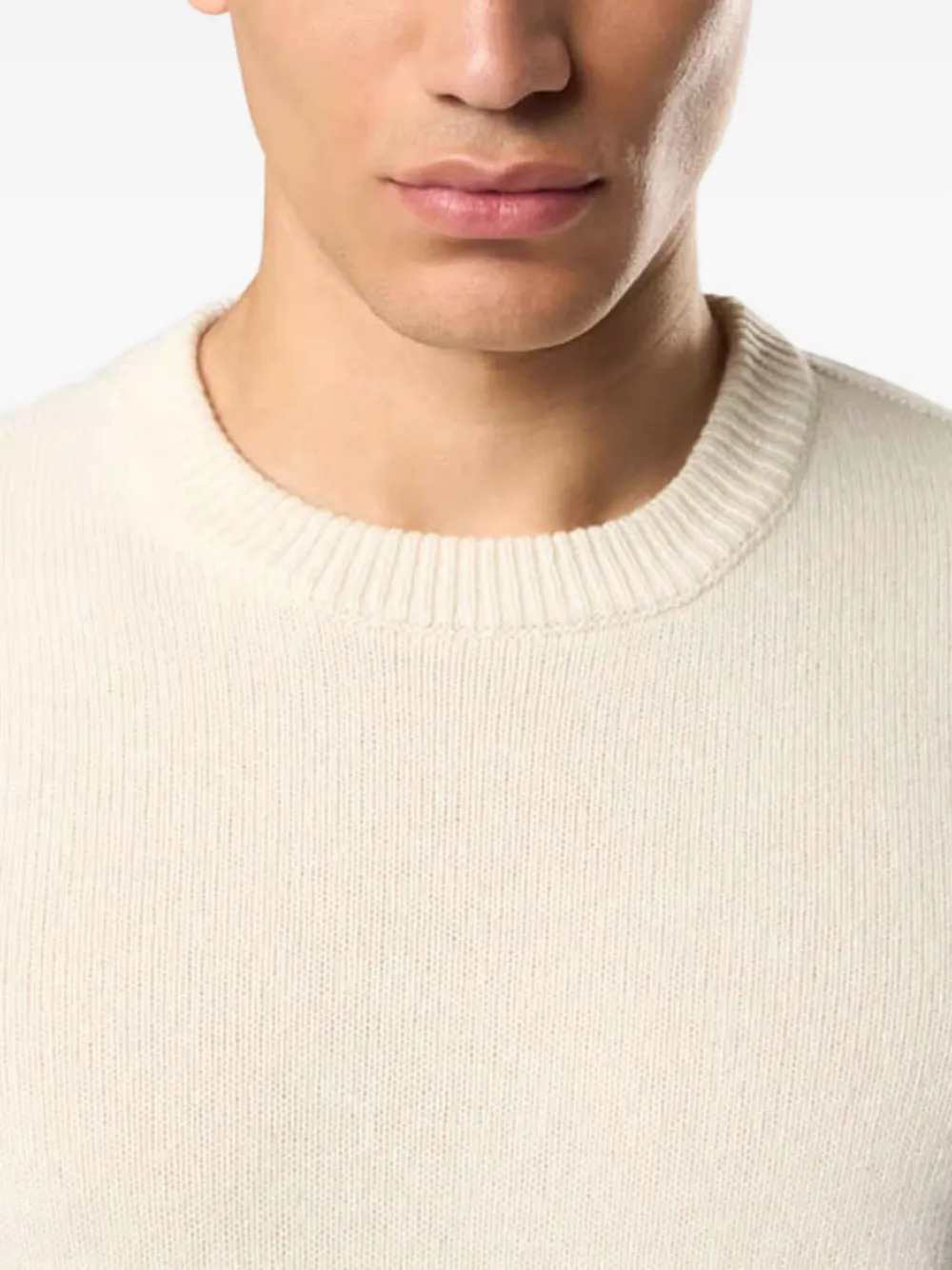Stone Island Men Striped Logo Sweater